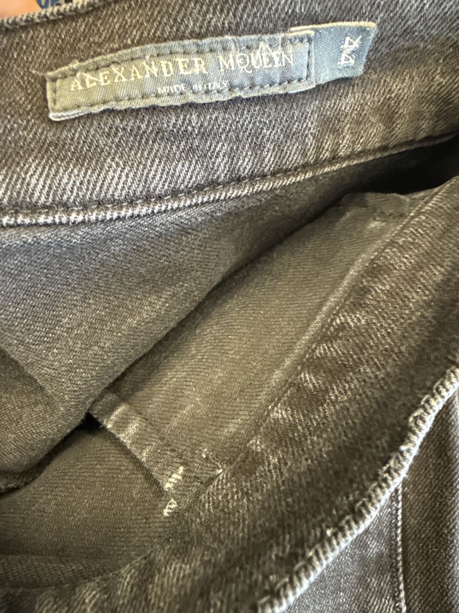 Alexander Mcqueen Jeans: Alexander McQueen, Denim Jeans, Size 44 – Usato da Zürich venduto da serraphim 2