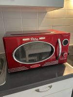 SALCO SRM500 Mikrowelle mit Grillfunktion Retro