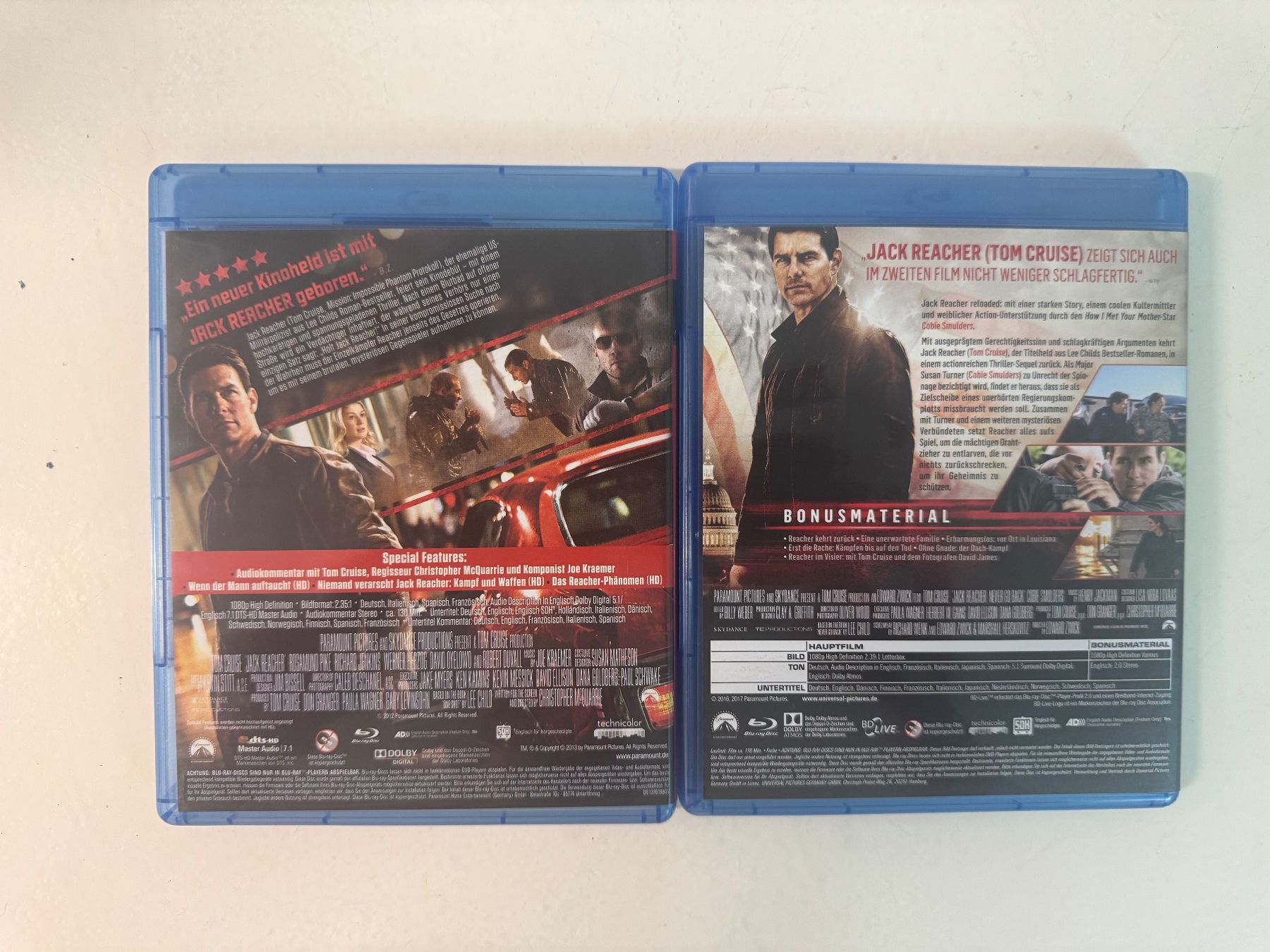 Tous les DVDs: JACK REACHER PACK. (2 BLU-RAYS) – D'occasion à Basel par san_2qlq 1