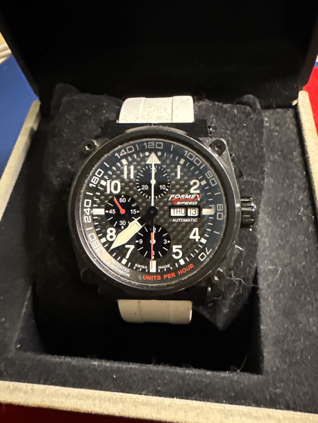 Formex Orologi: Formex Speed Chronograph Automatic 46 mm Gepflegt – Usato da Pfeffingen venduto da Allhandelklgwatches