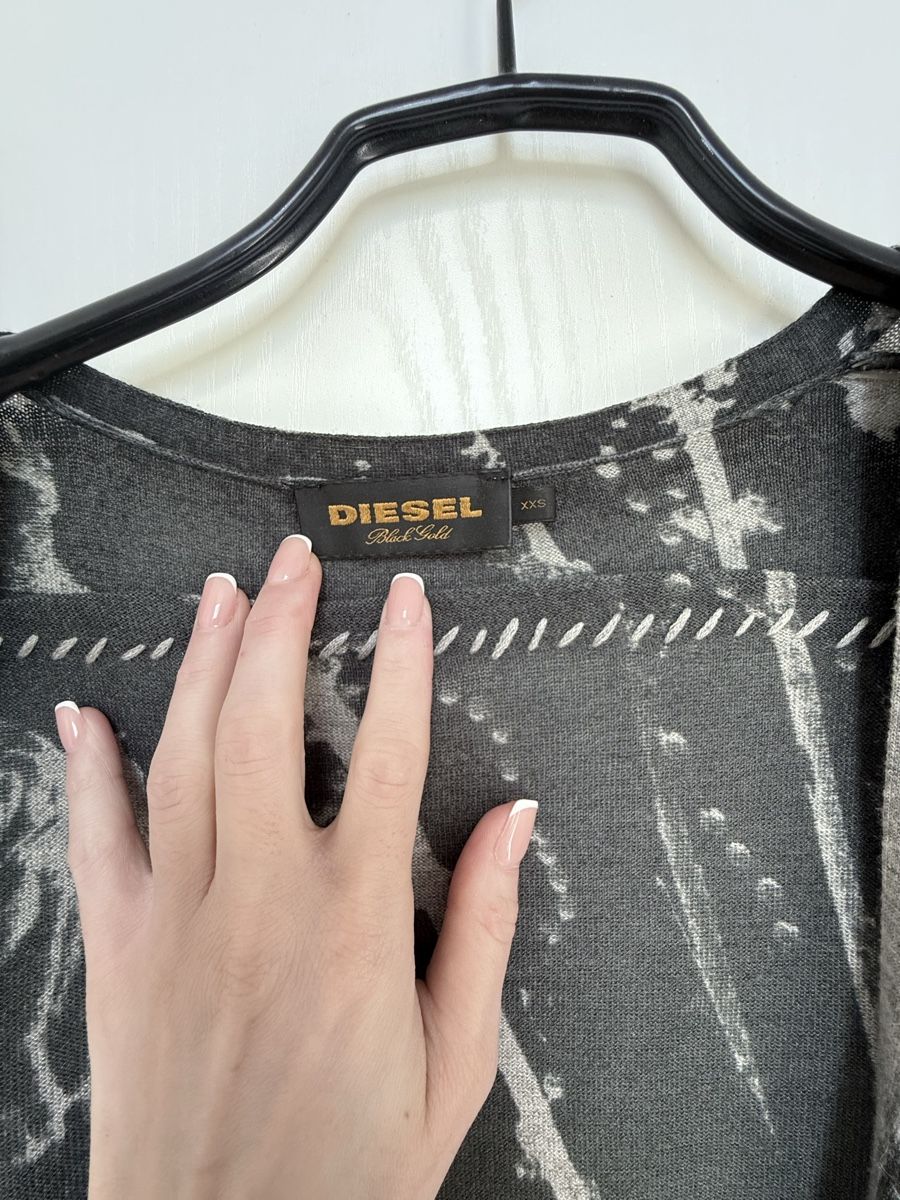 Diesel Maglioni & Felpe: DIESEL Long Cardigan – Usato da Buchs ZH venduto da KittyInStyle 2