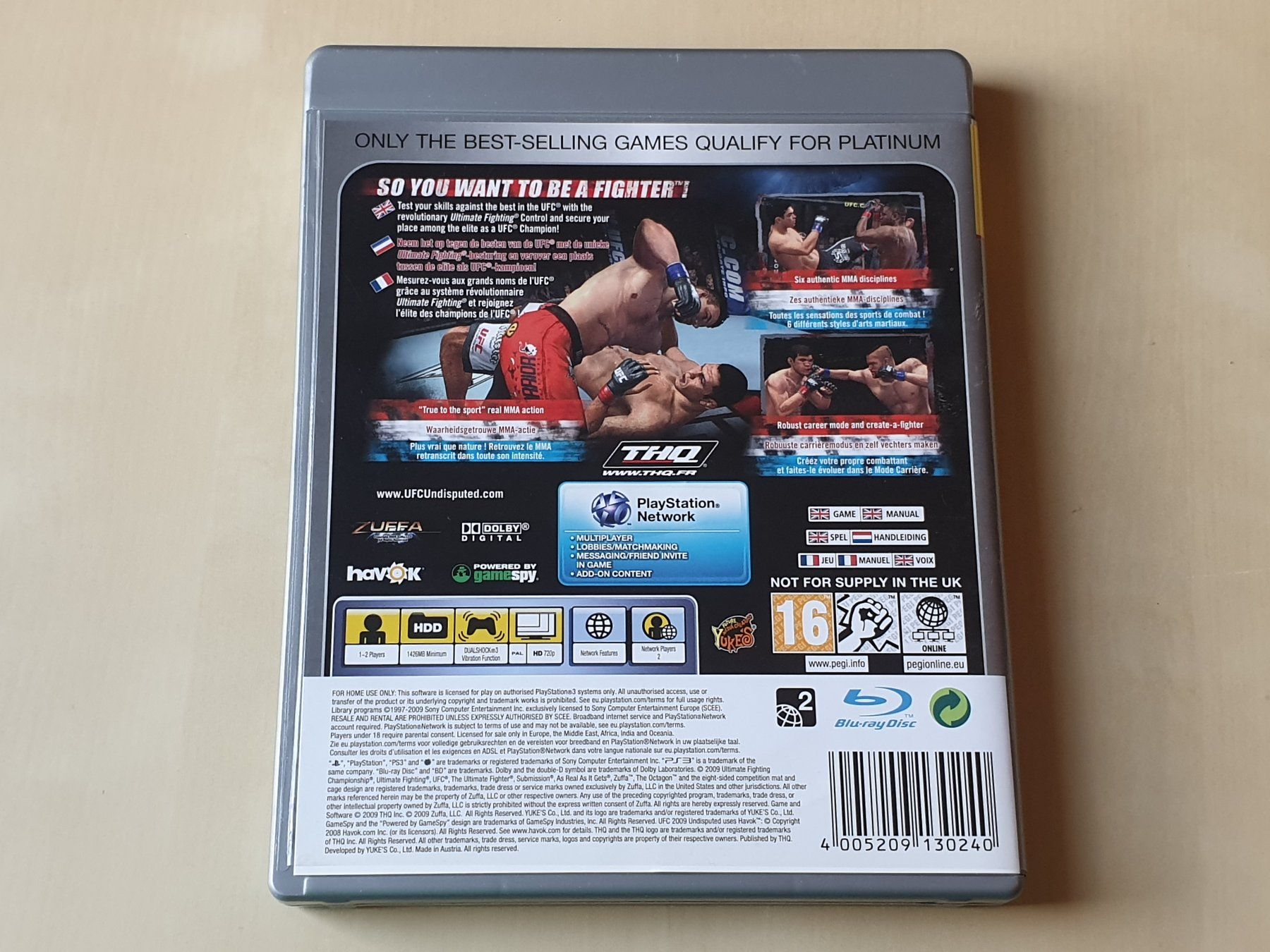 Sony Giochi: UFC 2009 Undisputed – Usato da Stansstad venduto da collectorsshop 1