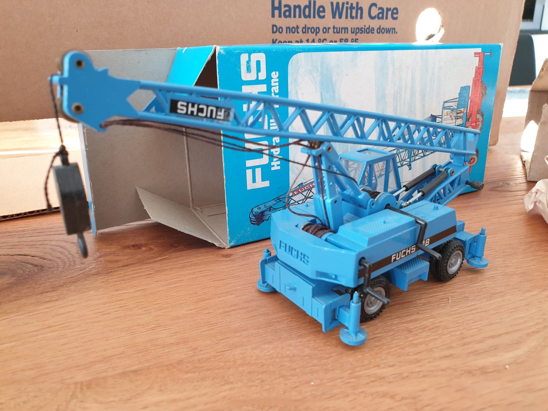 Kit di modellismo & Modellini statici: Fuchs Hydraulik Kran NZG – Nuovo (secondo la descrizione) da Baar venduto da Liebherrbagger