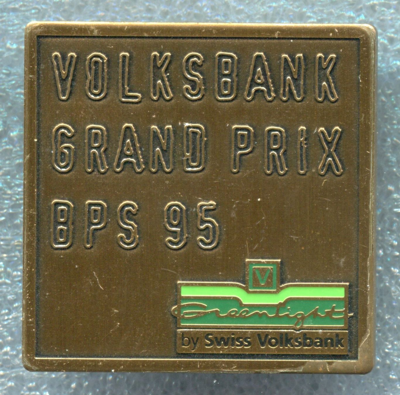 Plaquettes & Badges: VOLKSBANK  GRAND PRIX  BPS '95 – D'occasion à Winterthur par Sammleroase