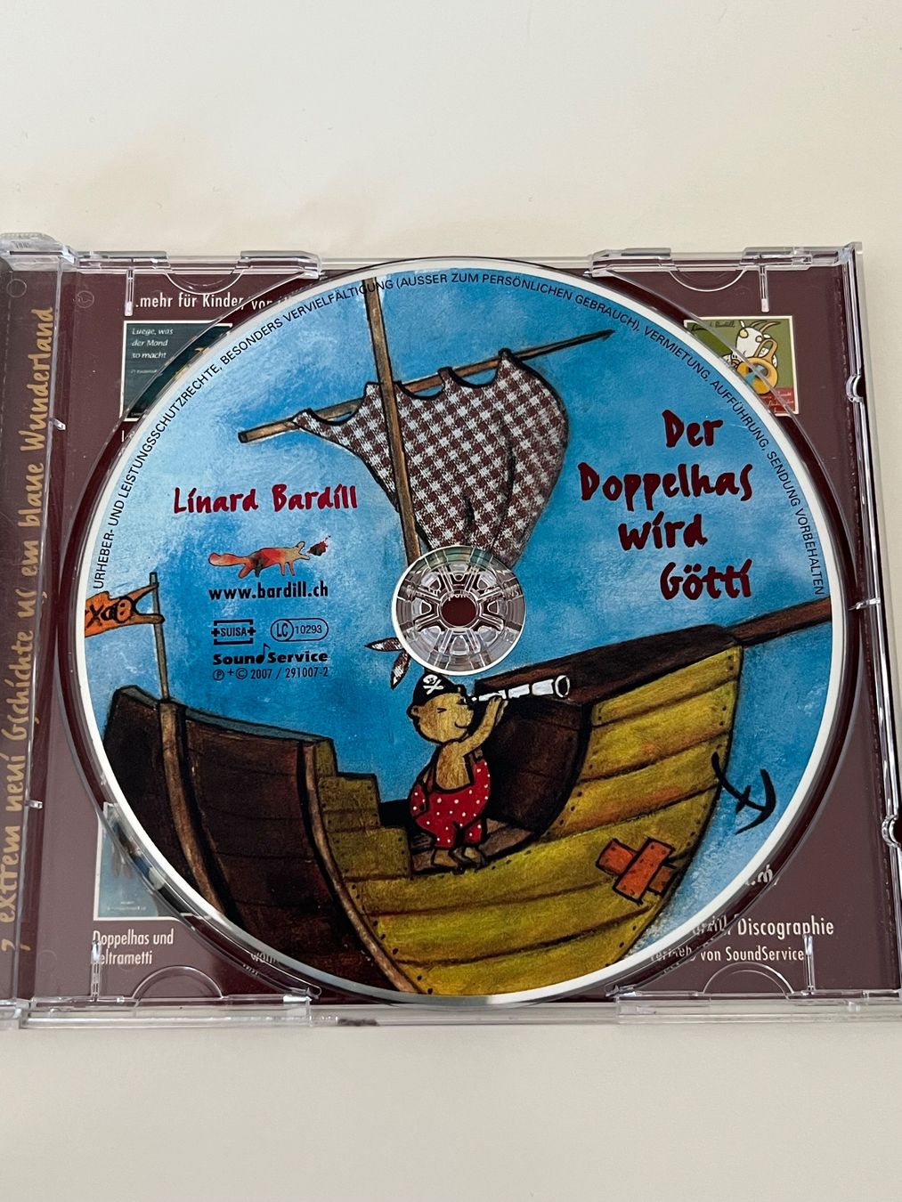 CD: Linard Bardill - Der Doppelhas wird Götti – Usato da Altstätten SG venduto da sheamus 2