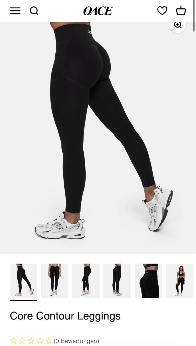 Oace Leggings: Oace Core Contour Leggings – Nuovo e nell'imballaggio originale da Landquart venduto da Fisch0004