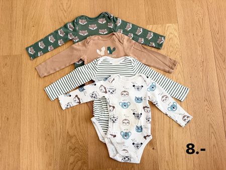 4x langarm Body Gr. 86