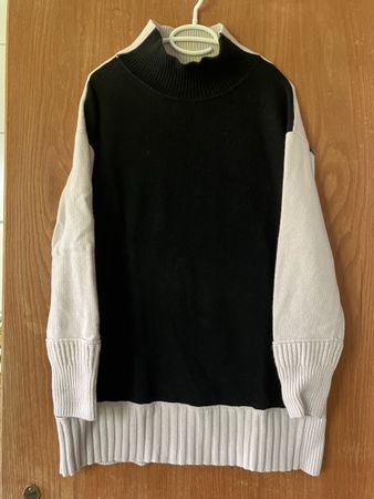 Zweifarbiger Rollkragenpulli von Dorothee Schumacher Gr 3
