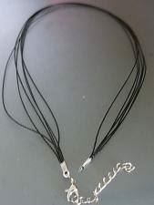 Catenine: Kette cord  schwarz, 45cm – Nuovo (secondo la descrizione) da Alpnachstad venduto da perlengaby