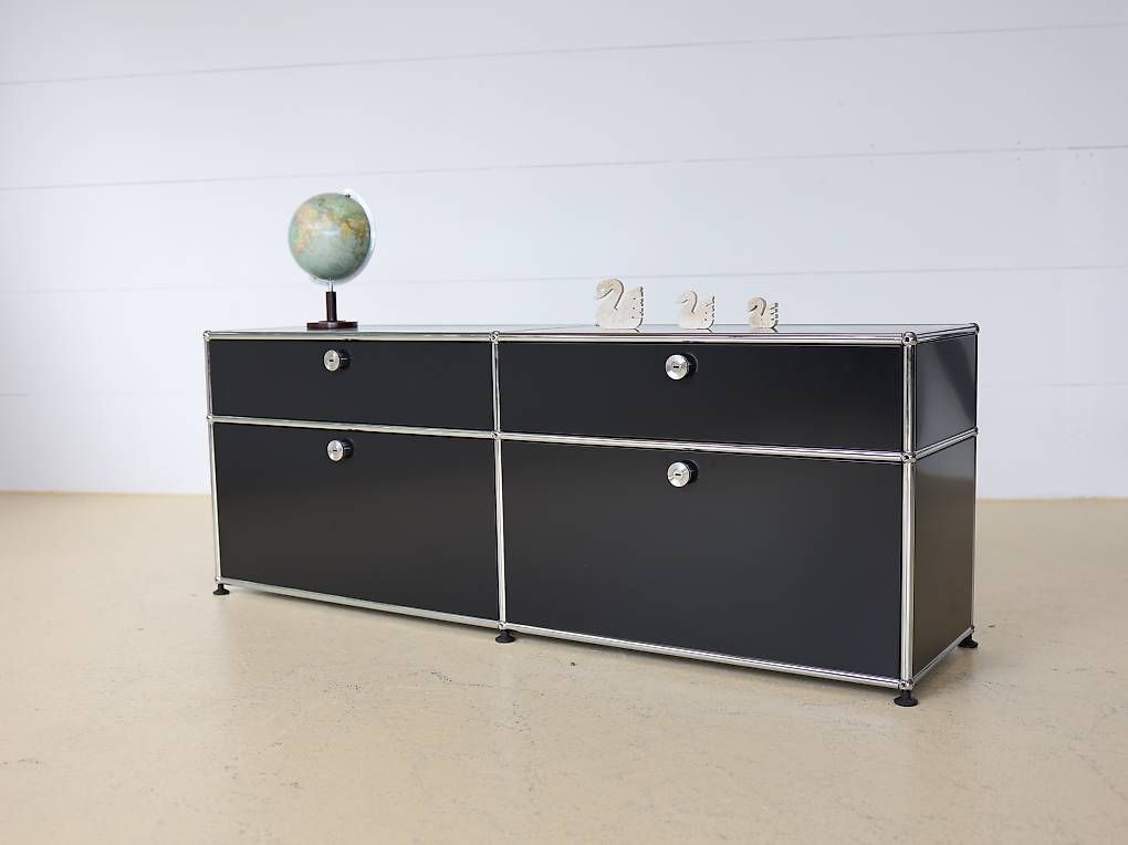 USM Cassettiere: USM Sideboard schwarz, 2x2 – Usato da Meinisberg venduto da atelier_TILIJA 7