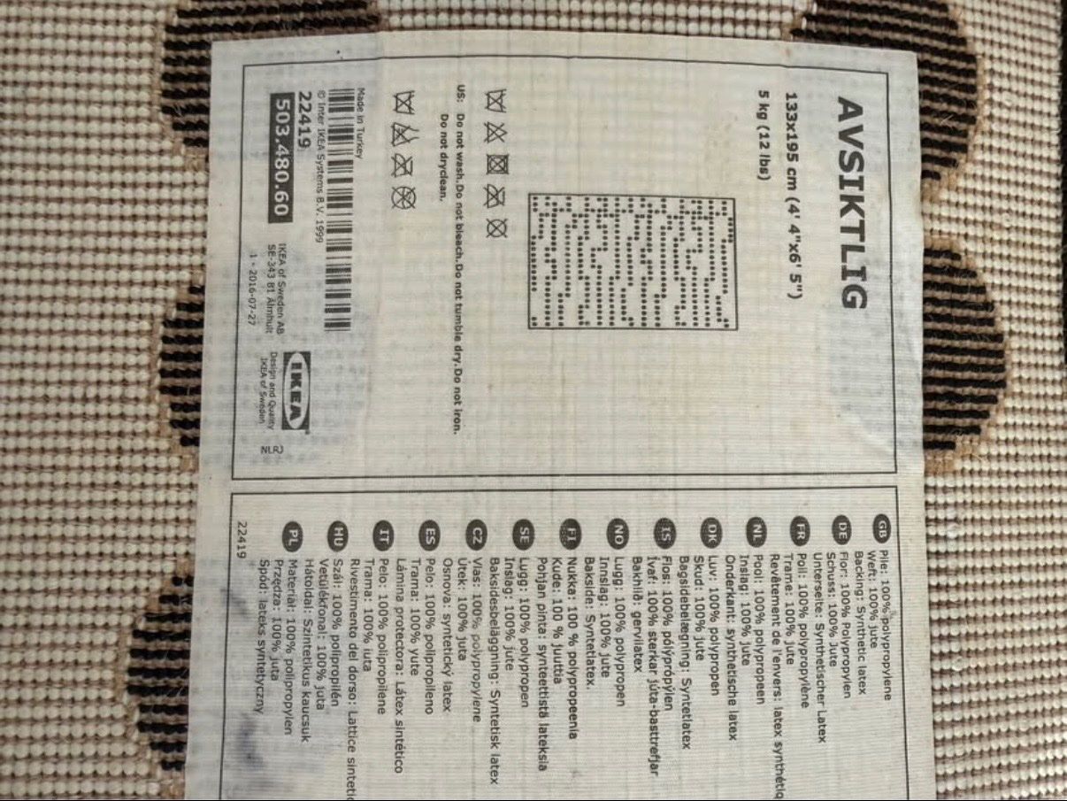 Ikea Tappeti: IKEA Teppich 133x195 cm – Usato da Luzern venduto da Migler 2