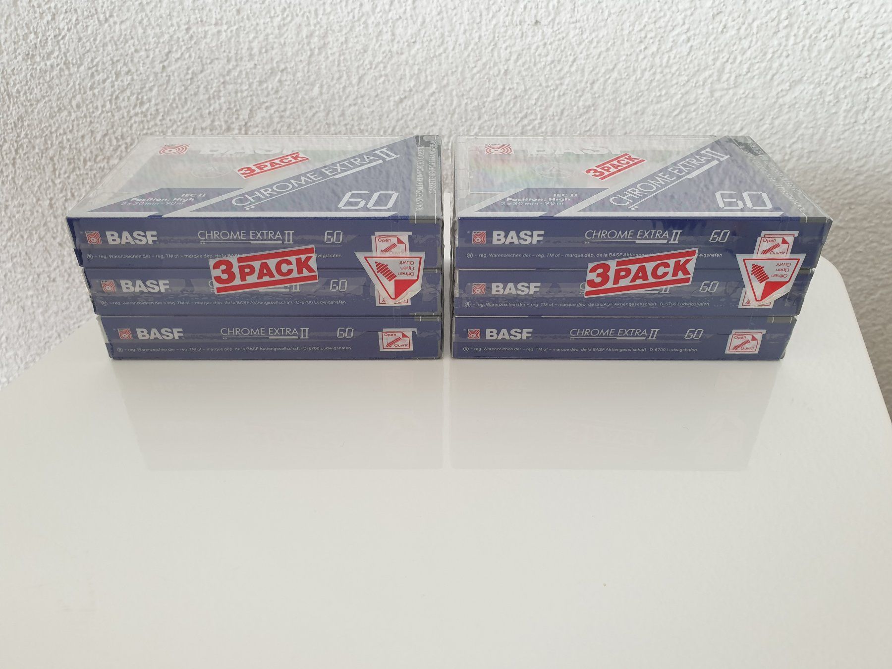 Kompaktkassetten: 6x BASF Kassetten Chrome Extra II 60 min OVP – Neu und originalverpackt aus Obfelden von Masme 3