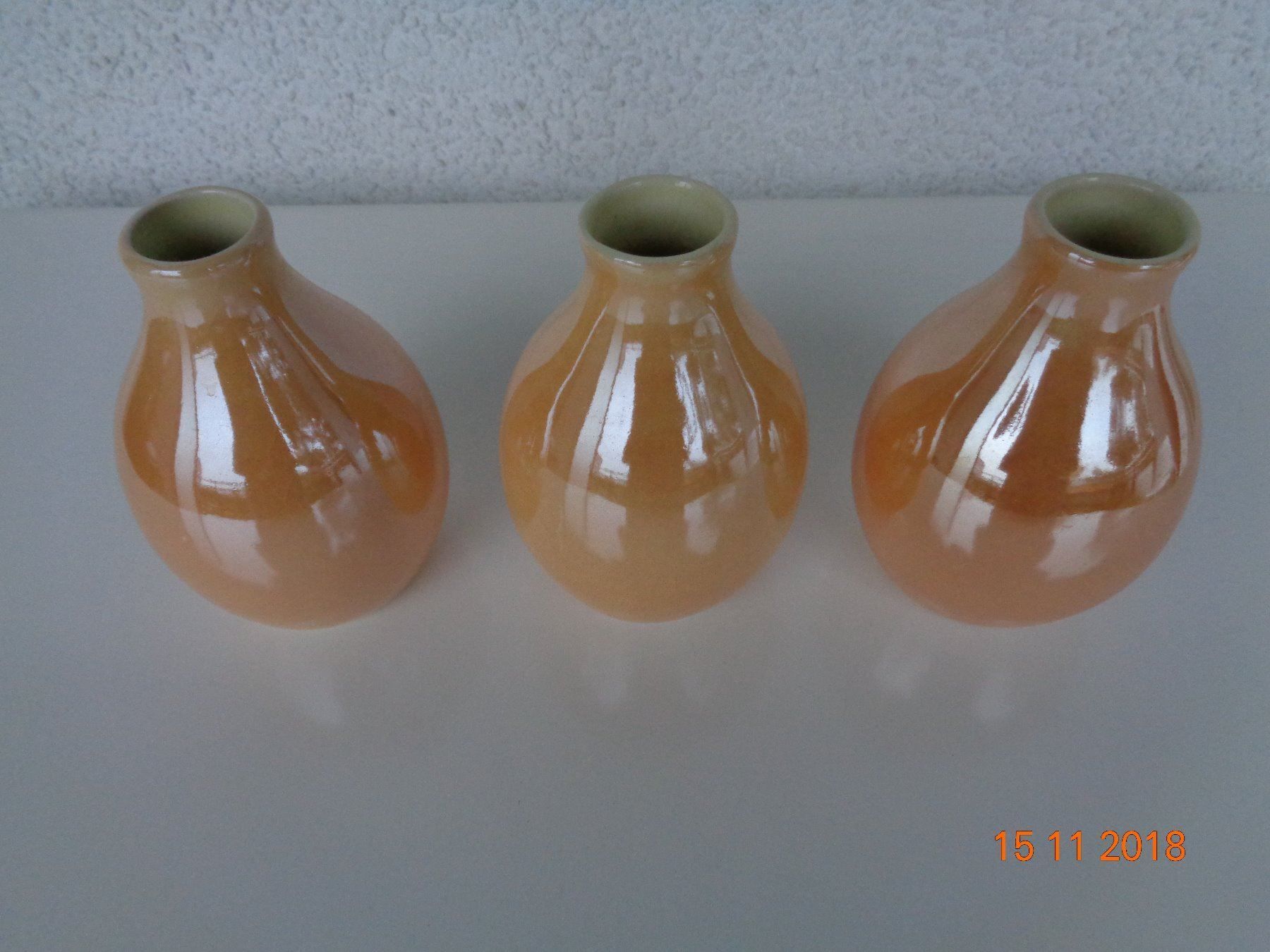 Vasen & Gefässe: Herziges Tischvasen Set beige – Gebraucht aus Dietikon von Branquinha1981 3