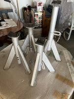 Unterstellböcke Satz 4 Stk. Metall guter Zustand
