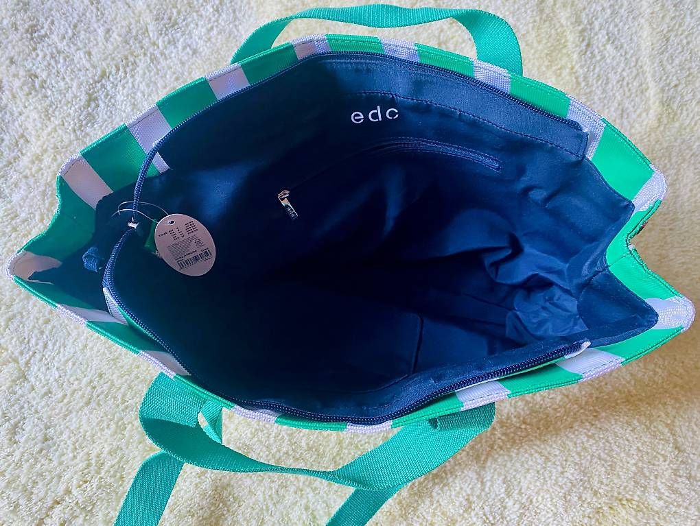 Esprit Borse: NEU / Gestreifte ESPRIT-Shoppingtasche – Nuovo (secondo la descrizione) da Zürich venduto da JLorraine 2