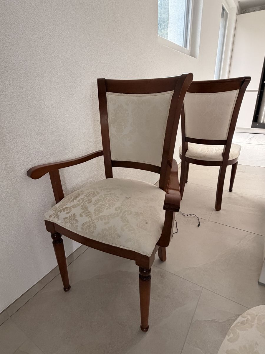 Sedie: Schöne Esszimmerstühle mit Stoffbezug – Usato da Boll venduto da selmi.n 4