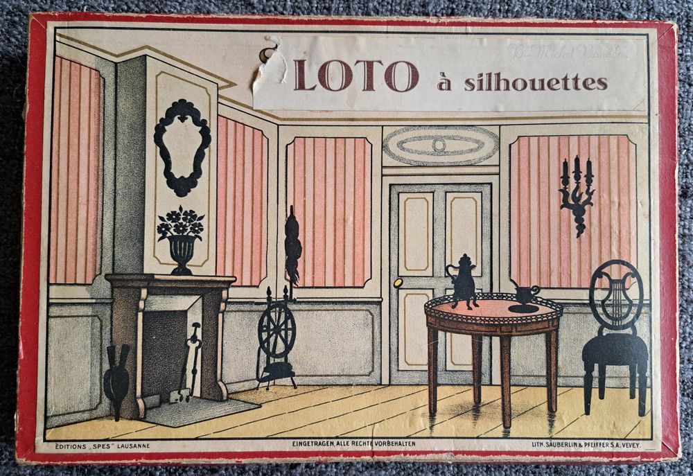 Ancien Jeu De Loto De Géographie De La Marque UNIS - Jeu De Société Vintage - Occasion