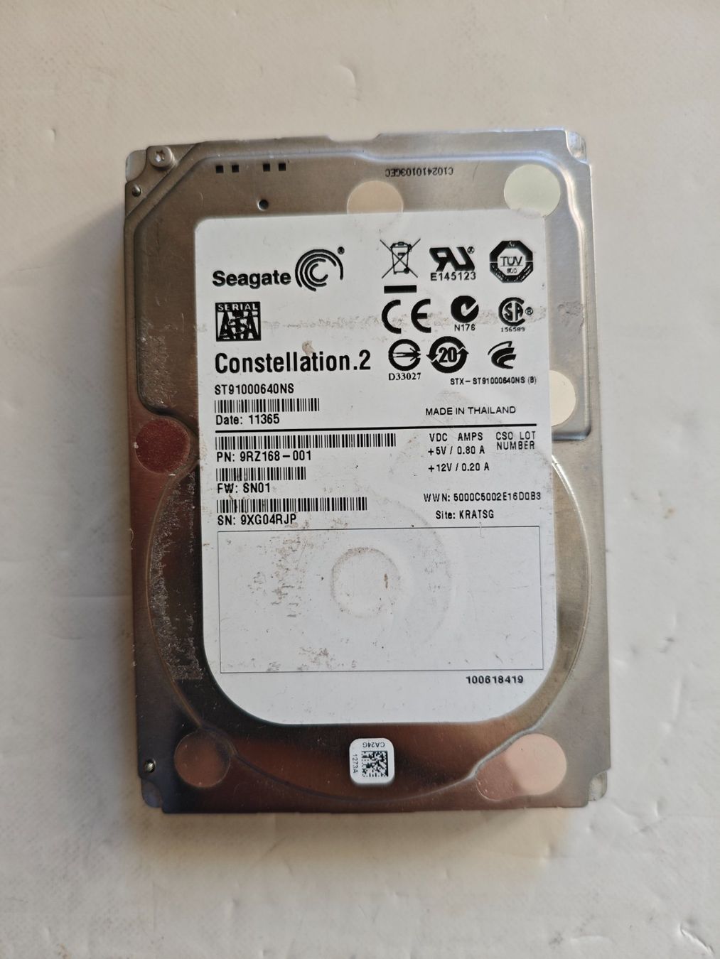 Seagate Disques durs: Seagate 1TB HDD, 2,5 Zoll – Défectueux à Dübendorf par tho_v2cs