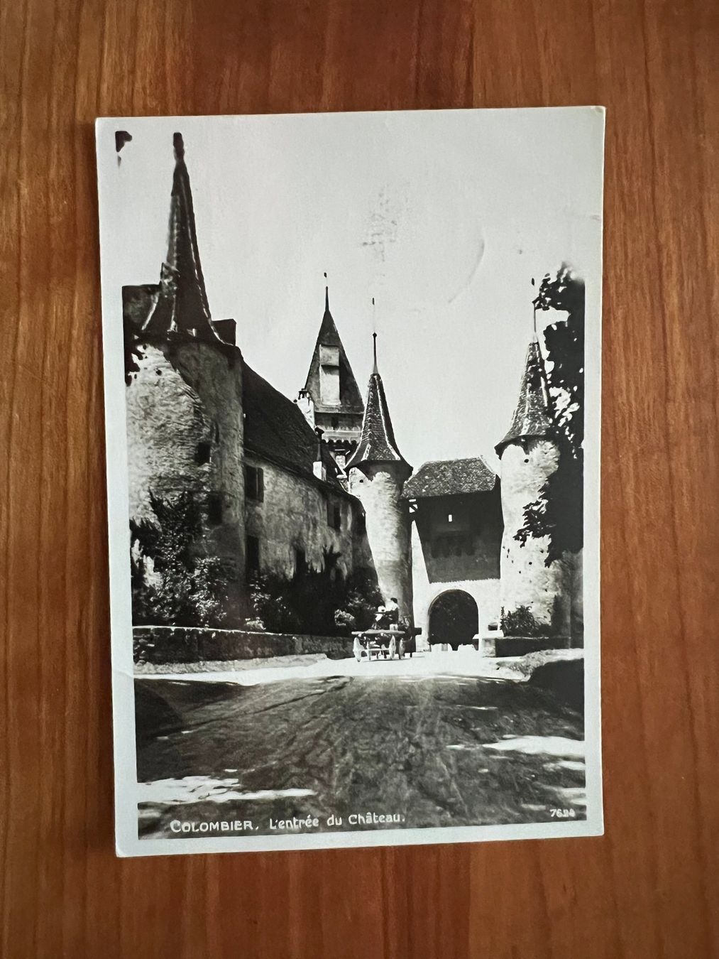 Cartoline postali: Ansichtskarten Colombier 1932 Feldpost (M637) – Usato da Hinwil venduto da Sidi4