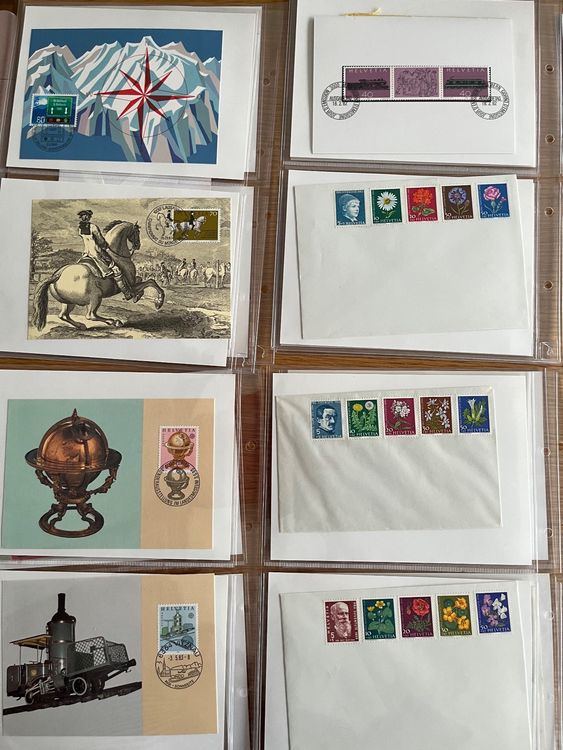 Chrüsimüsi Album mit 82 Belege Schweiz und 5 Österreich Kaufen auf