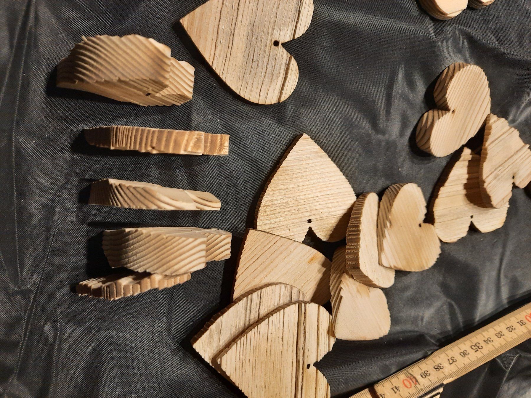 Holzartikel: Deko Holz Herzen 20 Stk. – Neu (gemäss Beschreibung) aus Widnau von Crewo 5