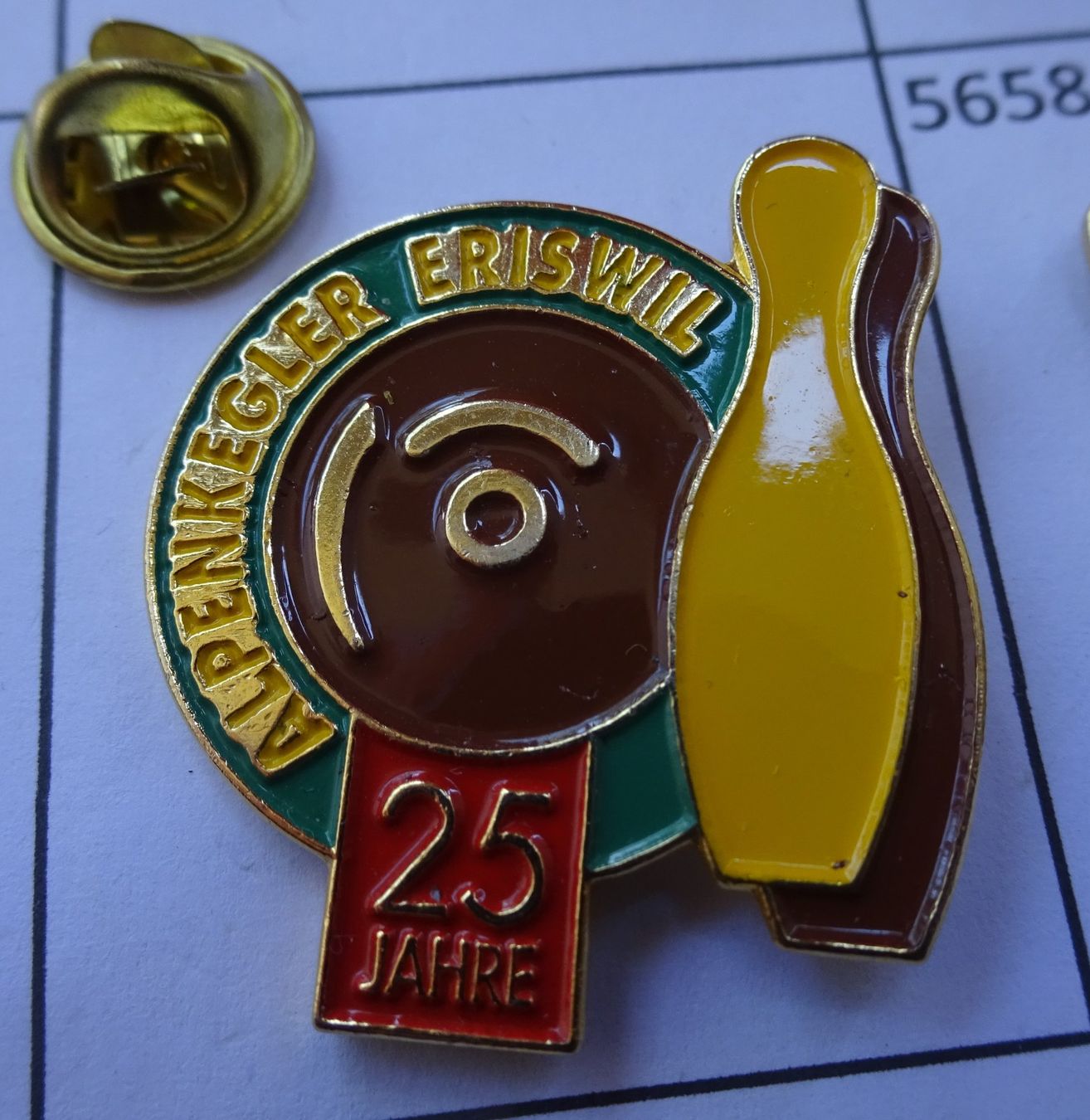 Plaketten & Abzeichen: Pin  Alpenkegler Eriswil – Gebraucht aus Utzenstorf von BUtter81