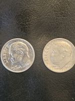 2 USA Dime Münzen Jahrgänge 1967 und 2003 gebrauchth