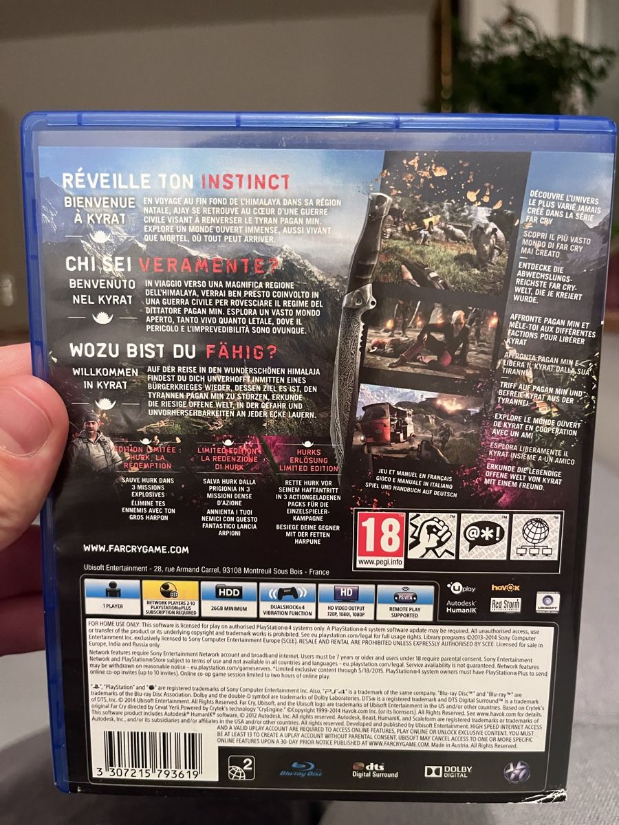 Sony Spiele: Farcry 4 - PS4 – Gebraucht aus Wädenswil von nae_q2gv 1
