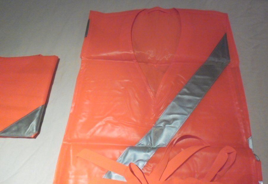 Gilets: 2 Stk. Verkehrsweste , orange , Neu – Neuf (Voir description) à Büren SO par omsa 1