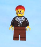Lego Minifigur Mountain Police - Crook Male Lined Jacket