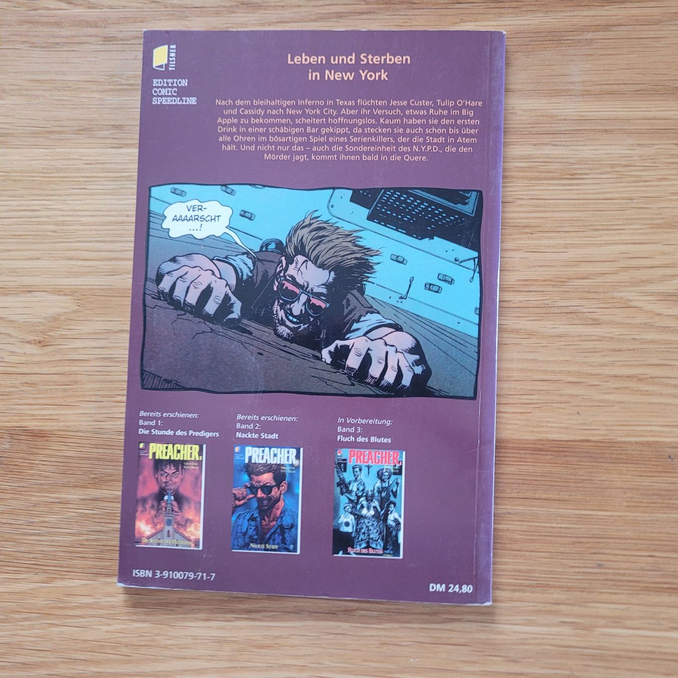 Fumetti: BD Preacher 2. Garth Ennis / Stève Dillon DE – Usato da Biel/Bienne venduto da Destockweb 6