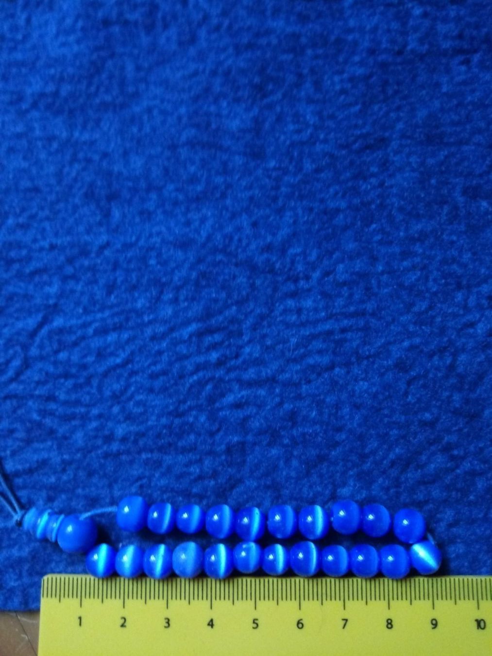 Bracelets: Modeschmuck Perlenarmband Blau – Neuf (Voir description) à Beckenried par Havacola 6