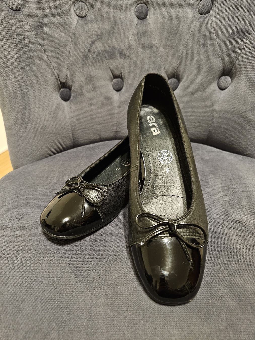 Ara Scarpe da donna: ballerines noires Ara T.38,5 – Usato da Bulle venduto da Diamant.15