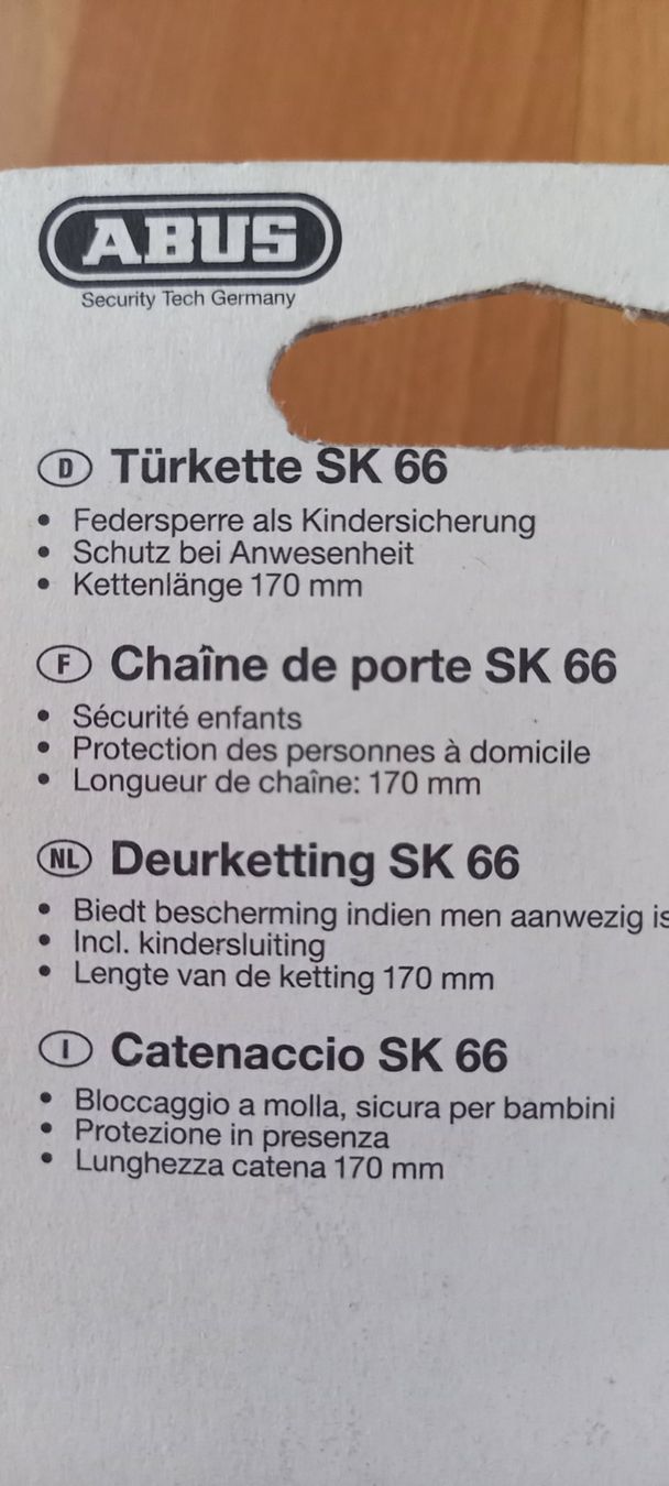 Abus Cadenas: ABUS Türkette SK66 – D'occasion à Höri par bsc_68fw 7
