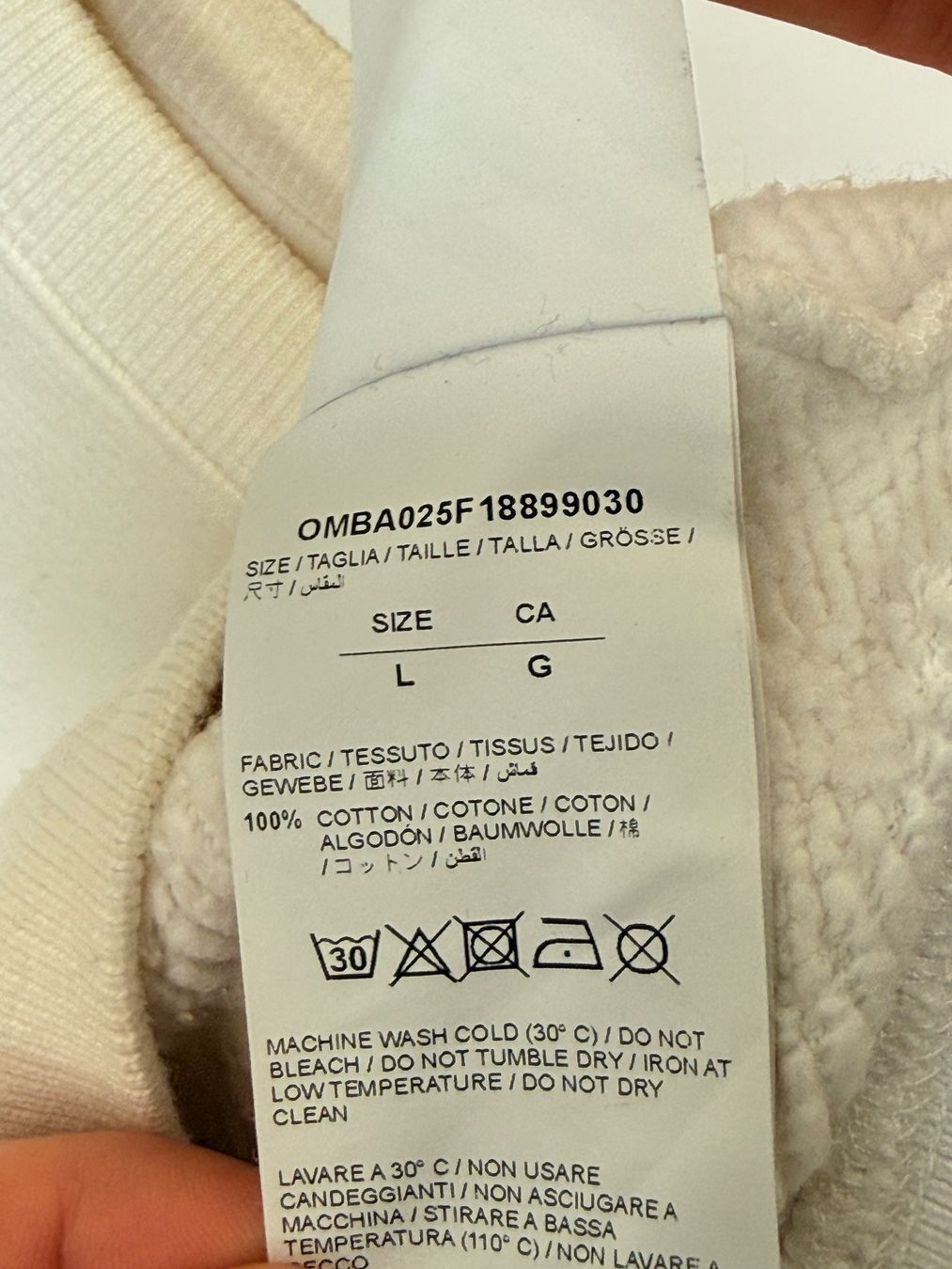 Off-White Maglioni & Felpe: Off-White Pull Prisionier, taille L (offres acceptées) – Usato da Lausanne venduto da KolaG7 3