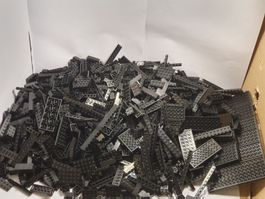 Grosses Konvolut Lego Steine, Farbe Schwarz!