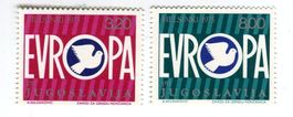 Briefmarken "Europa". Jugoslawien