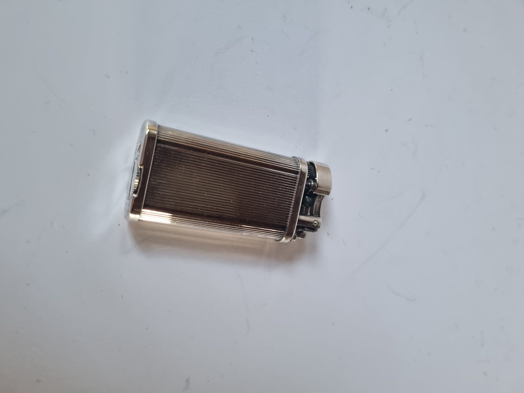 Dunhill Accendini: Briquet Dunhill, made in england, argent – Usato da Choëx venduto da aru_vs6m 2