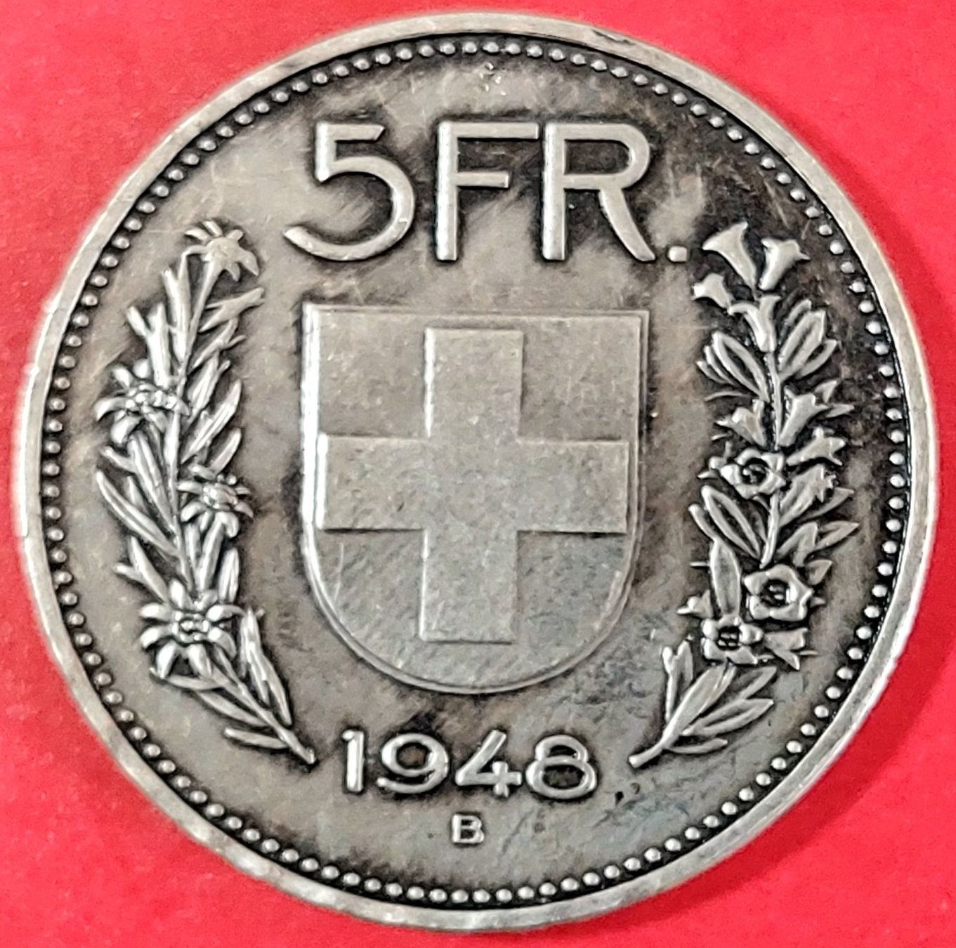 Tutti le monete: 5 Franken 1948 (Replica) – Usato da Arch venduto da repros