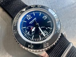 echo/neutra Cristallo blau degradé, DIVER 500M