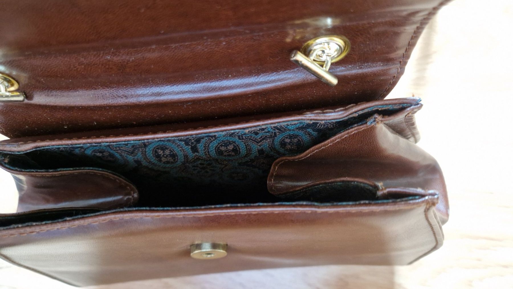 Taschen für Damen: Damen Handtasche Leder – Neu (gemäss Beschreibung) aus Laufen von nostalgie0811 2