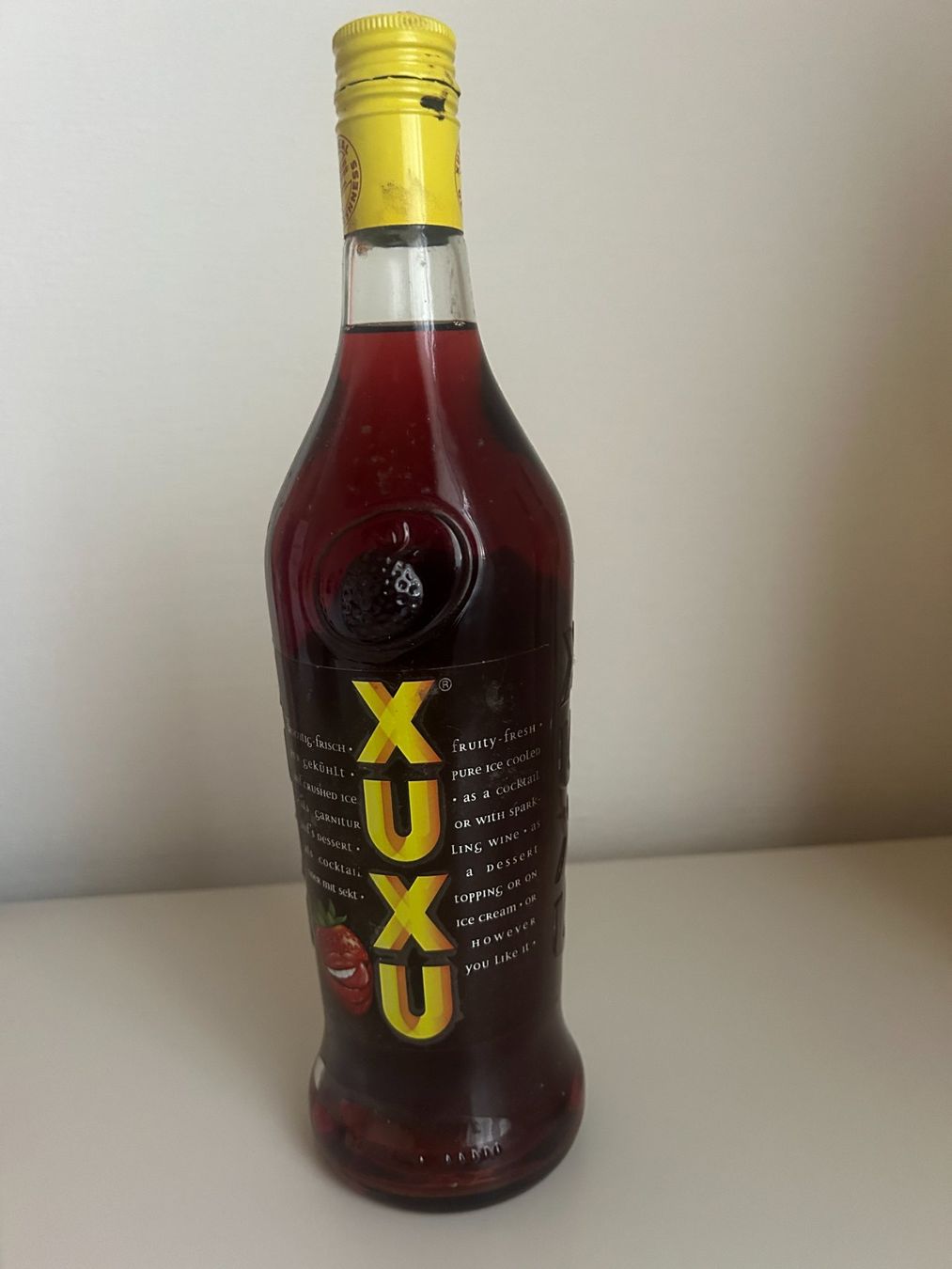 Bevande alcoliche: 1 Fl. XUXU – Nuovo e nell'imballaggio originale da Wolhusen venduto da alundra12