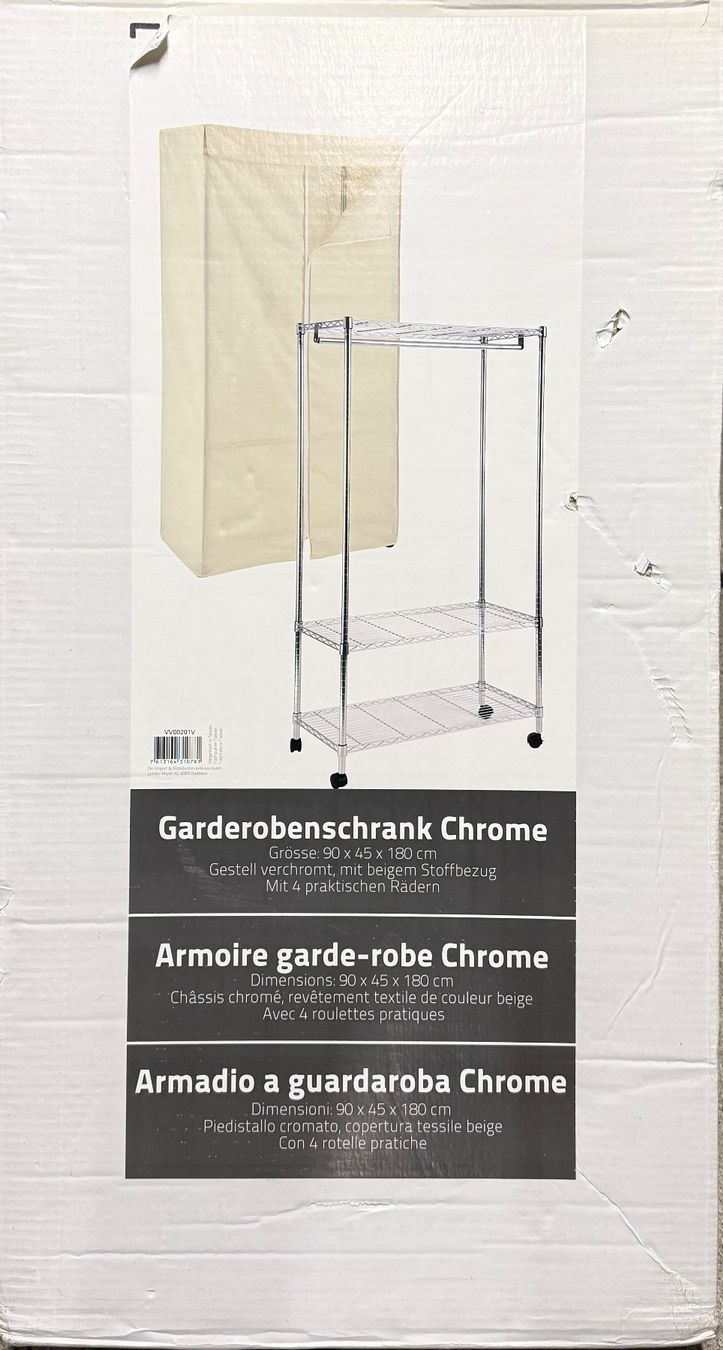 Armadi: Garderobenschrank Chrome – Usato da Horgen venduto da G-USI