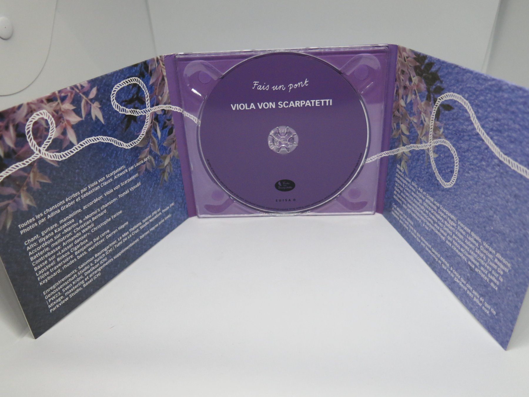 CDs: CD: Viola Von Scarpatetti - Fais un pont – D'occasion à Ernetschwil par luisvonerni 1