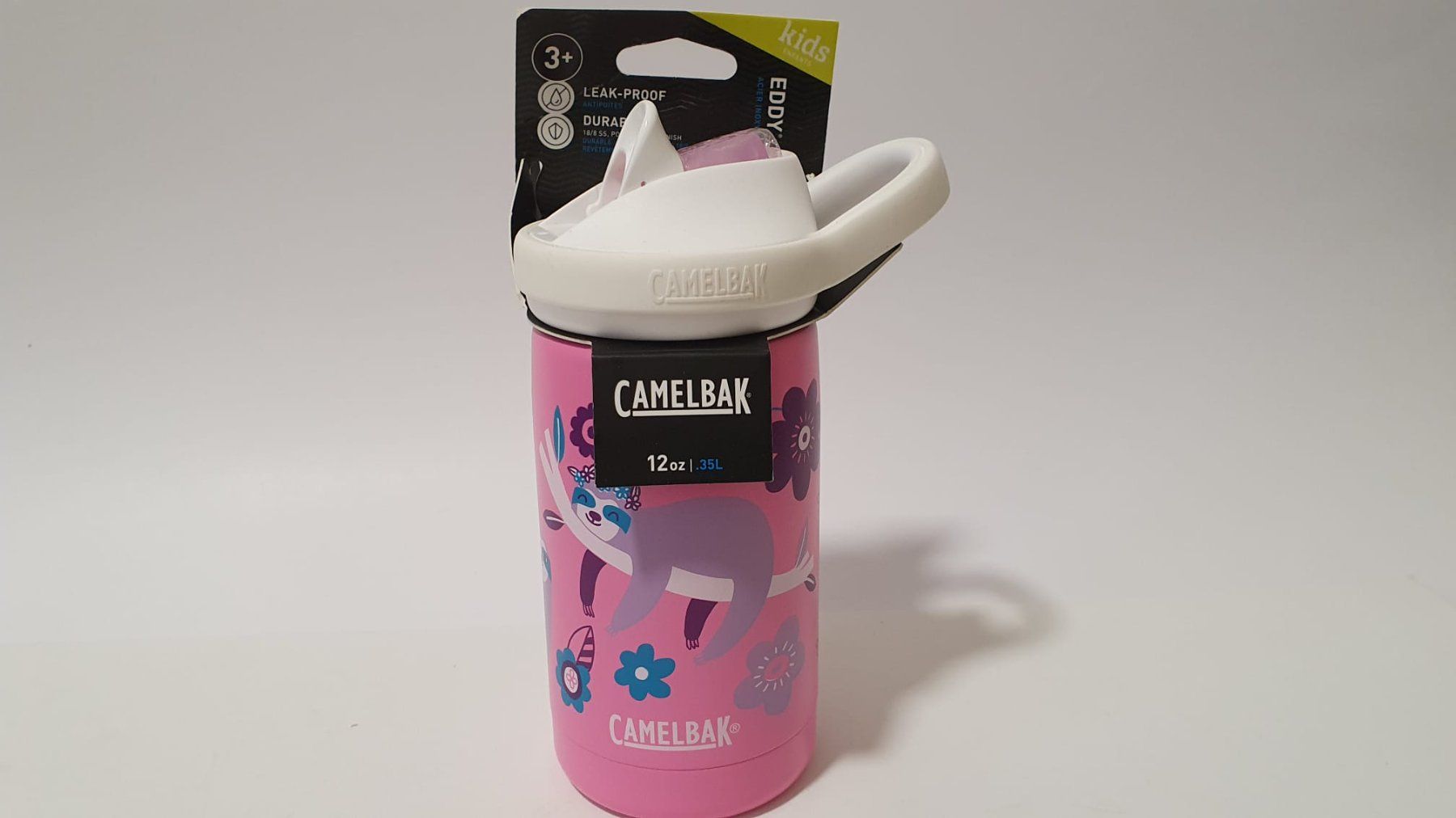Camelbak Trinkflaschen & Thermosflaschen: CamelBak Eddy+ Kids Bite Edelstahl-Isolierflasche mit Strohh – Neu und originalverpackt aus Genève von Pandi_Panda 2