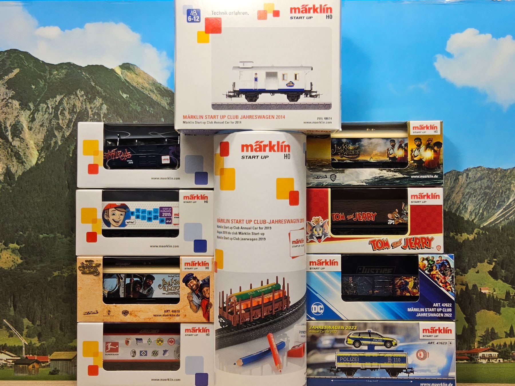 Märklin 46818 Start Up-Club Jahreswagen 2018 Jim Knopf AC H0 (Gebraucht