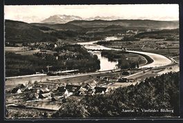 Bözberg, Vierlinden, Blick ins Aaretal