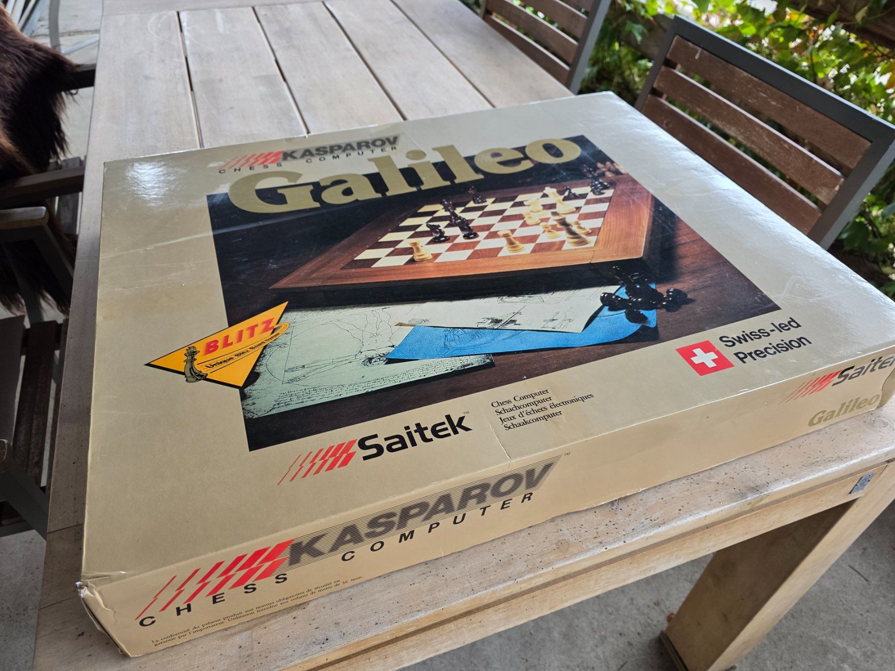 Saitek Giochi: Schach Computer Galileo Kasparov – Usato da Walterswil BE venduto da Lonitti 1