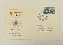 FDC Einschreiben Satz