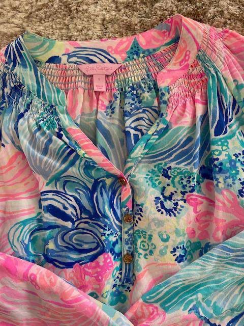 Camicette: Lilly Pulitzer Blouse soie 100% – Usato da Châtel-St-Denis venduto da Miami1369 1